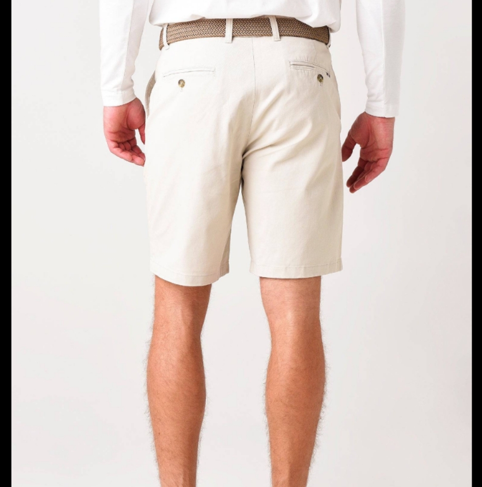 Johnnie-o Neal Stretch Twill Shorts - Picture 2 of 8